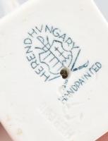 Herendi Léda és a hattyú. Kézzel festett, jelzett, hibátlan 10 cm