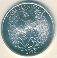 Portugália 1998. 1000Esc Ag "I. Mánuel király, hajók" T:BU