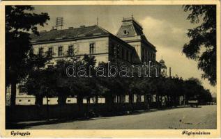 1940 Gyöngyös, Főgimnázium (EK)