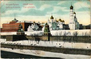 1915 Moscow, Moscou; Kremlin, Vue générale / Kreml in winter (EB)