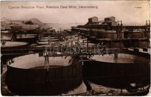 1918 Johannesburg, Cyanide Reduction Plant, Robinson Deep Mine (tear)