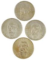 1994. 200Ft Ag "Deák" (4x) T:1-,2 Adamo F13