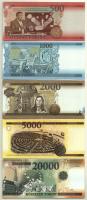 2018. "Soros pénz" 500Ft + 1000Ft + 2000Ft + 5000Ft + 20.000Ft fantázia bankjegy T:I-II az...