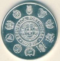 Portugália 1994. 1000Esc Ag "Veszélyeztetett állatvilág-szürke farkas" T:1 R!