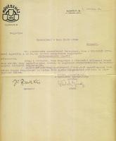 1911 Dr. Rózsa Miklós író, kritikus, Munkácsy Mihály titkárának aláírása a Művészház papírján