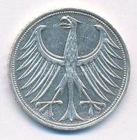 Német Szövetségi Köztársaság 1967J 5M Ag T:2,2- GFR 1967J 5 Mark Ag C:XF,VF Krause KM#112