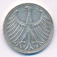 Német Szövetségi Köztársaság 1965J 5M Ag T:2,2- GFR 1965J 5 Mark Ag C:XF,VF Krause KM#112