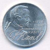Német Szövetségi Köztársaság 1974D 5M Ag Immanuel Kant születésének 250. évfordulója T:1,1- Federal Republic Germany 1974D 5 Mark Ag 250th Anniversary - Birth of Immanuel Kant C:UNC,AU Krause KM#139