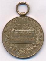 1898. "Jubileumi Emlékérem a Fegyveres Erő Számára / Signum memoriae (AVSTR)" bronz kitünt...