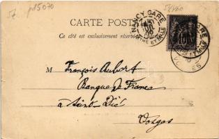 1900 Liverdun, Vue générale / general view, bridge (EB)