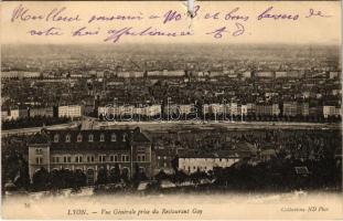 1904 Lyon, Vue Générale prise du Restaurant Gay (b)