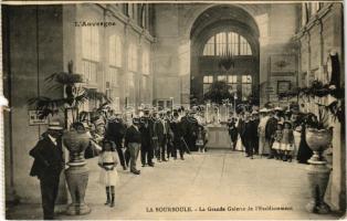 1911 La Bourboule, La Grande Galerie de lEtablissement (tears)