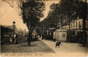 1919 Paris, Avenue de Breteuil / street view, omnibus (EK)