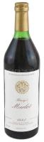 1984 Hungarovin Tihanyi Merlot, bontatlan palack száraz vörösbor, 12% pincében szakszerűen tárolt, 0,75 l.