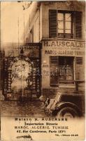 1915 Paris, Maison H. Auscaler Importation Directe Maroc, Algérie, Tunisie. Rue Cambronne 62. (EB)