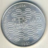 Portugália 1997. 1000Esc Ag "Credito Publico centenáriuma" T:BU