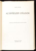 Gerő László: Az építészeti stílusok. "Ismerjük meg..." sorozat. Bp., 1964, Gondolat. Harma...