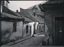 cca 1925 Budapest, Tabán, Kerny István (1879-1963) budapesti fotóművész hagyatékából 1 db mai nagyítás, 17,7x24 cm