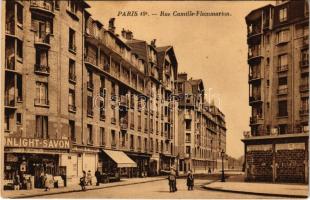 Paris, Rue Camille-Flammarion / street view, shops (EB)