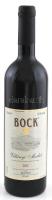 2002 Bock Villányi Merlot bontatlan palack száraz vörösbor,13%, pincében szakszerűen tárolt, 0,75 l.
