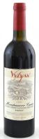 1995 Vylyan Villányi Montenuovo Cuvée Barrique, (Cabernet Sauvignon-Pinot Noir), bontatlan palack száraz vörösbor,13 %, pincében szakszerűen tárolt, 0,75 l.