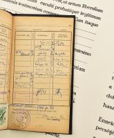 1964 ELTE jogi diploma és hozzá tartozó leckekönyv