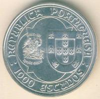 Portugália 1995. 1000Esc Ag "II. János halálának 500. évfordulója" T:BU