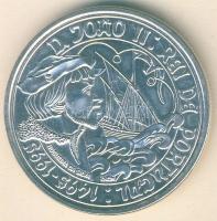 Portugália 1995. 1000Esc Ag "II. János halálának 500. évfordulója" T:BU