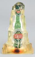 Paizs László (1935-2009): Stella Artois. Műgyanta. Jelzett. m: 28 cm