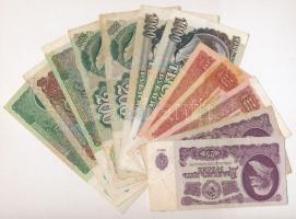 Szovjetunió 1961-1992. 10R-1000R (12db) T:III Soviet Union 1961-1992. 10 Rubles - 1000 Rubles (12pcs) C:F