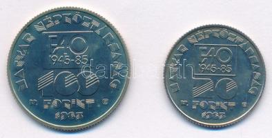 1985. 20Ft Cu-Ni "FAO" + 100Ft Cu-Ni "FAO" T:BU
Adamo EM90, EM91