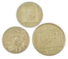 1985. 100Ft Cu-Ni "Kulturális Fórum" + 1986. 100Ft Cu-Ni-Zn "Fáy András" + 1988....