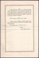 1937 A magyar érdemrend, a magyar arany, ezüst és bronz érdemkereszt és a magyar érdemérem alapszabá...