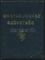 1977 Magyar Jogász Szövetség tagsági könyve ügyészfogalmazó részére