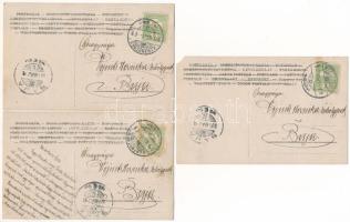 1907 Körtekapu, Porta Orientalis; vasúti szerencsétlenség, kisiklott felborult tehervonat - 3 db ere...