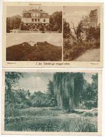 Tatabánya - 2 db régi és modern város képeslap / 2 mixed town-view postcards