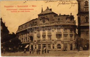 1911 Nagyszeben, Hermannstadt, Sibiu; Földhitelintézet / Institutul de credit fonciar / Bodenkreditanstalt / credit union (EK)