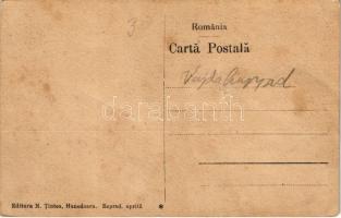 Vajdahunyad, Hunedoara; Uzinele de fier, furnalul principal / vasgyár, kohók, iparvasút. N. Tintea /...