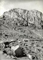 3db fénykép Betlehem és Jeruzsálem látképéről illetve a Törvény hegyről