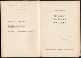 Héjj Miklós: Visegrád történeti emlékei. 
A szerző, Héjj Miklós (1922-1996) régész által Kárpáty (K...