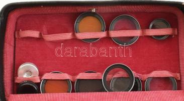 Kvarc szovjet, 8mm-es filmfelvevő kamera, dobozban, nincs kipróbálva