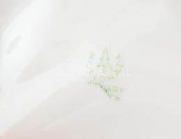 Hollóházi porcelán 3 db BM Határőrség plakett . Kézzel festett, jelzett, kis kopással. d: 15 cm