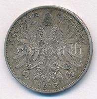 Ausztria 1913. 2K Ag "Ferenc József" T:2,2- Austria 1913. 2 Corona Ag "Franz Joseph&q...