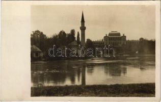 Bucharest, Bukarest, Bucuresti, Bucuresci; Muzeul militar si moscheia din Parcul Carol I / ilitary museum, mosque. photo