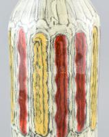 Illés: Kerámia váza, jelzés nélkül, hibátlan, m: 38 cm