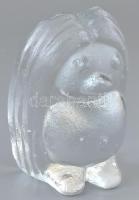 Skandináv üveg, Viking asszony, jelzés nélkül, hibátlan, m: 14 cm