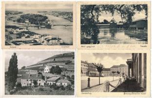 27 db RÉGI történelmi magyar város képeslap vegyes minőségben / 27 pre-1945 historical Hungarian town-view postcards in mixed quality
