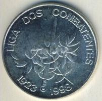 Portugália 1998. 1000Esc Ag "75 éves a Liga dos Combatentes" T:BU