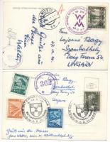 Wien, Vienna, Bécs; Wiener Internationale Messe + So. Stpl - 2 postcards