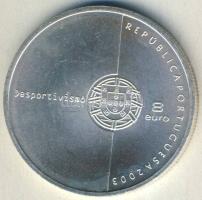 Portugália 2003. 8€ Ag "Labdarúgó EB" T:2